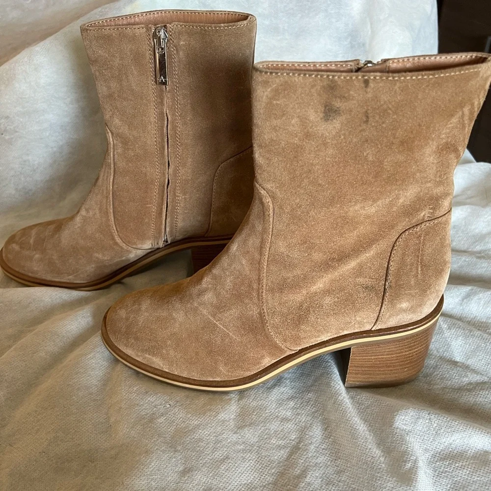 Aquatalia suede ankle